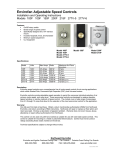 Products / Fan Controls / Installation Instructions
