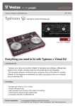 Everything you need to DJ with Typhoon + Virtual DJ!