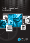 Test + Measurement Equipment