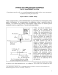 DOUBLE-SIDED ARC WELDING INCREASES WELD JOINT