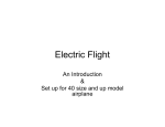Electric Flight - 495th R/C Squadron, Inc.