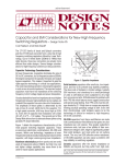 Capacitor and EMI Considerations for New High Frequency