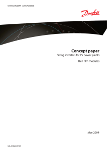 Concept paper