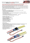 Small programmable brushless controllers for Multicopters TMM