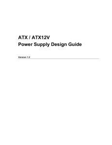 ATX / ATX12V Power Supply Design Guide