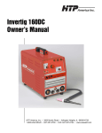 Invertig 160DC Owner`s Manual