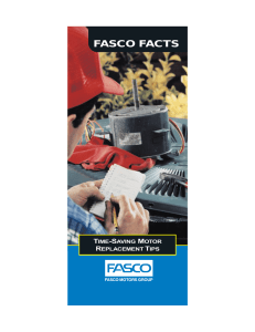 Fasco Motor Facts - Electric Motor Warehouse