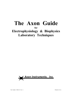 The Axon Guide - Department of Psychiatry