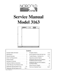 Service Manual Model 3163