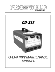operation/ maintenance manual - Red-D-Arc