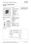 PNOZ X5 Data sheet