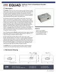 EQUAD Up/Down Clock to Quadrature Encoder