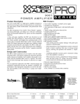 9001 power amplifier