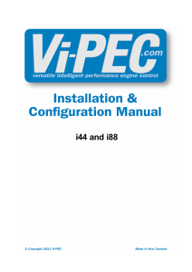 i-Series Wiring and Installation Manual - Vi