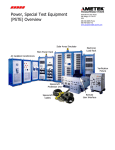 Extended Product Overview - AMETEK Programmable Power