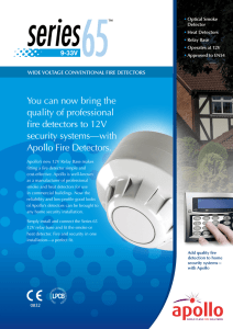 You can now bring the quality of professional fire detectors to 12V