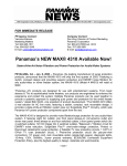 Panamax`s NEW MAX® 4310 Available Now!