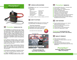 Retail Brochure - PriorityStart!