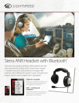 Sierra ANR Headset with Bluetooth®