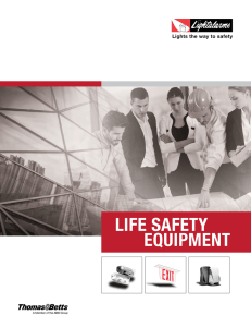 LIFE SAFETY EQUIPMENT