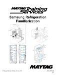 Samsung Refrigeration Familiarization