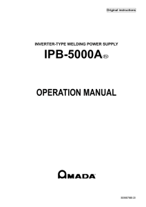 IPB-5000A - AMADA MIYACHI AMERICA