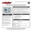 CC201 Clean Room Membrane Type Master Stations: Alpha