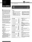 xls series - HARMAN Professional Solutions