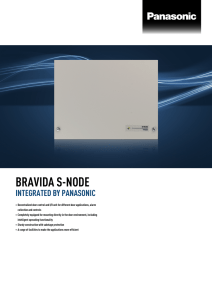 bravida s-node - Panasonic Business