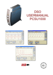 PC Oscilloscope PCSU1000