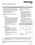 Steambath Generators Models: SM-4, SM-5, SM-7 and