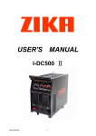 manual - Zika industrials LTD