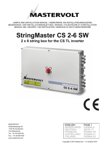 StringMaster CS 2-6 SW