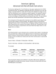 C7/C9 LED Retrofits Instructions