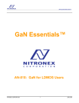GaN for LDMOS Users