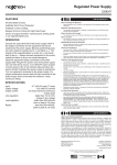 Regulated Power Supply