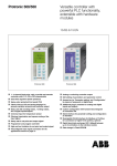 Protronic 500/550 Versatile controller with powerful PLC