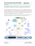 Multi-link SpaceWire Analyzer, MSA