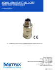 product manual for st6917 (me003 - m9417 - 1 - c) - Metrix