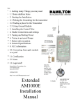 new Am1000E install Manual