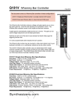 Q181V Whammy Bar Controller