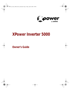 XPower Inverter 5000