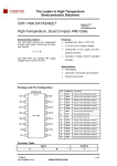 CMT-7408 DATASHEET High-Temperature, Quad 2