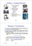 Analog Motion Sensors - METU | Department of Mechanical