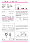 Ground Wire Chokes (earth line chokes)