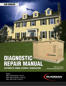 diagnostic repair manual diagnostic repair manual - Generator