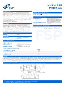 Medical PSU PM150-12A