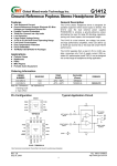 Ground-Reference Popless Stereo Headphone Driver