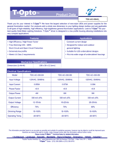 TDC-UC-330-DX - T-Opto