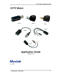 CCTV Balun Application Guide